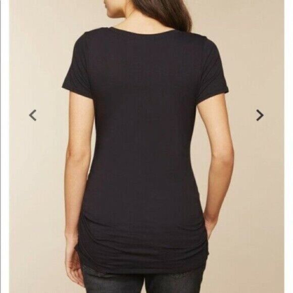 Motherhood Maternity Due In September T-Shirt NWT - Picture 2 of 8